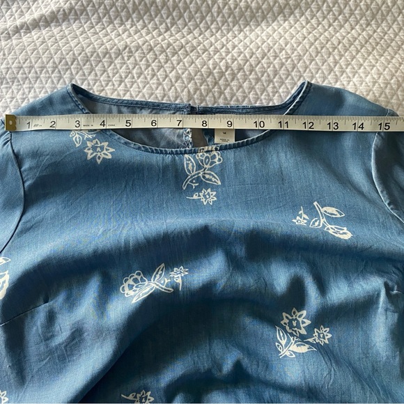 Old Navy Blue Tunic Dress Woman Size M - Picture 10 of 12